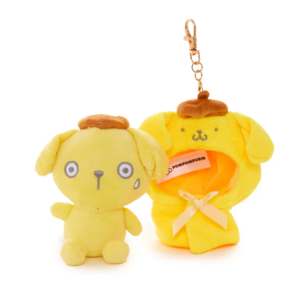 Pompompurin Frightened Mascot Clip On Plush - Image 2