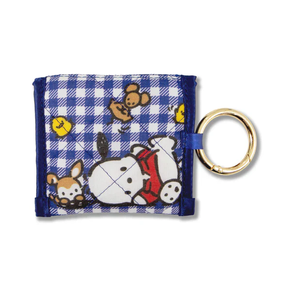 Sonix x Pochacco Gingham Earbud Pouch