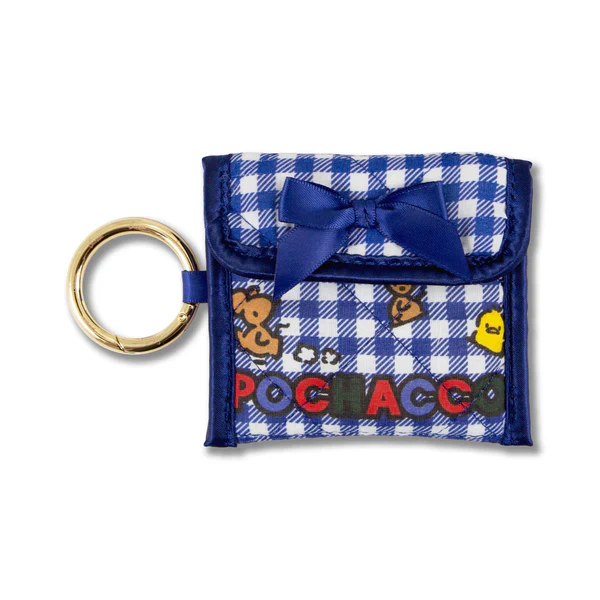 Sonix x Pochacco Gingham Earbud Pouch - Image 2