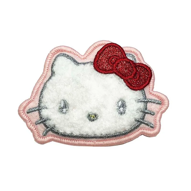 Hello Kitty Glitter Bow Brooch