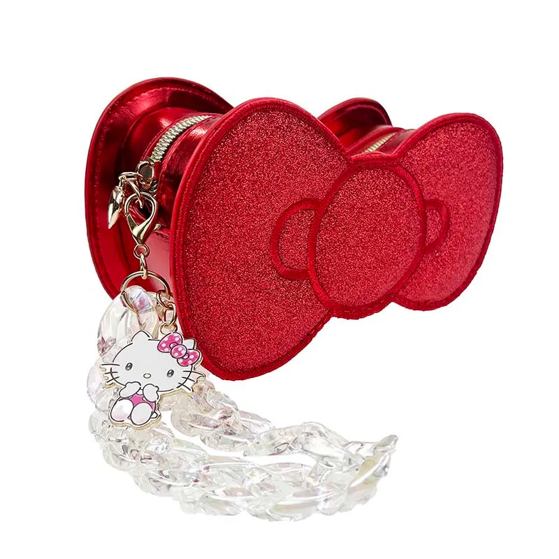Hello Kitty Glitter Bow Pouch - Image 4