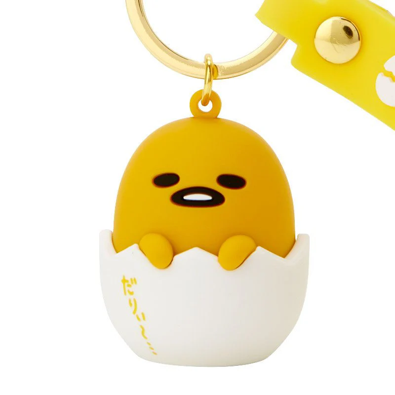Gudetama Keyring with Plastic Mascot - Image 3
