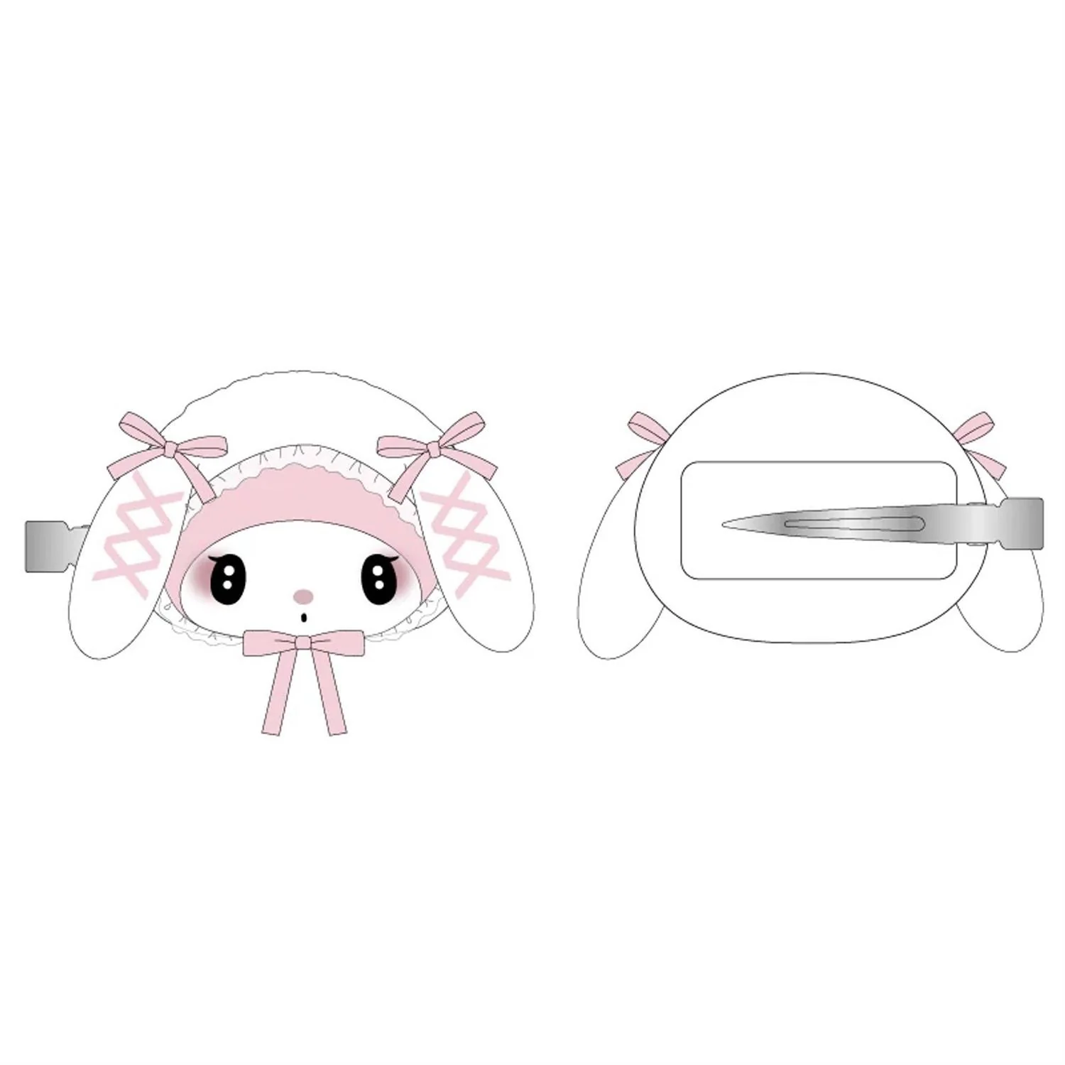 My Melody Moonlit Melokuro Hair Clip - Image 3