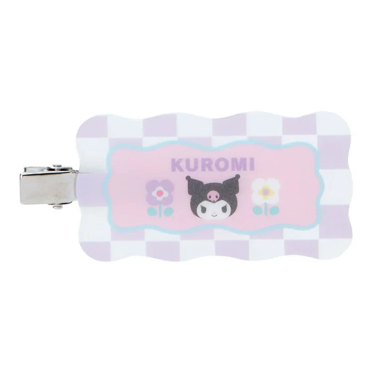 Sanrio Characters Pastel Check Hair Clip - Image 21
