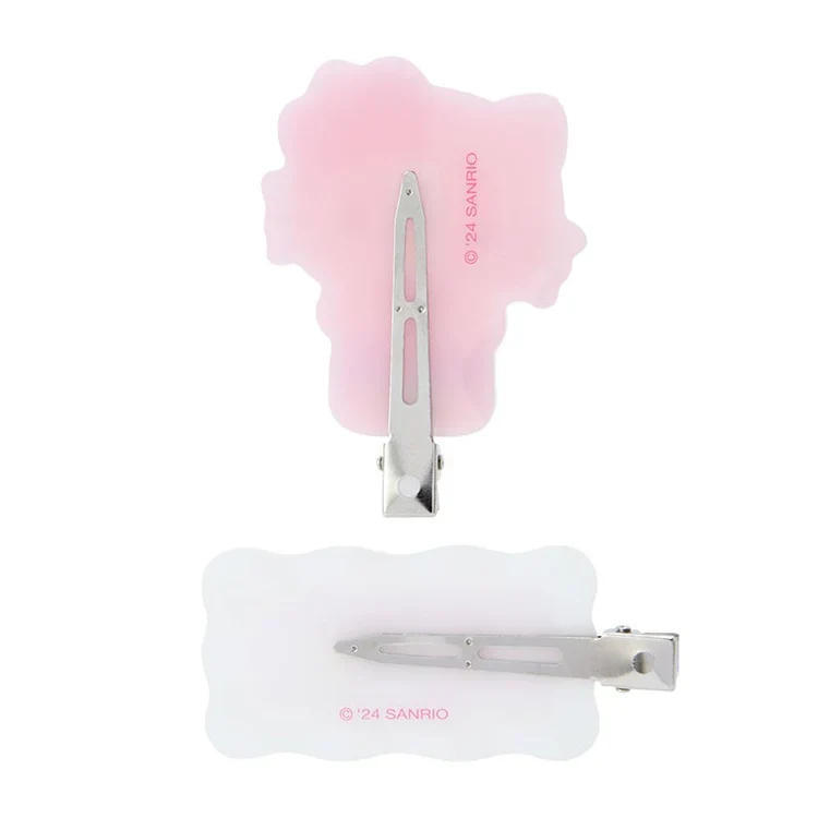 Sanrio Characters Pastel Check Hair Clip - Image 4