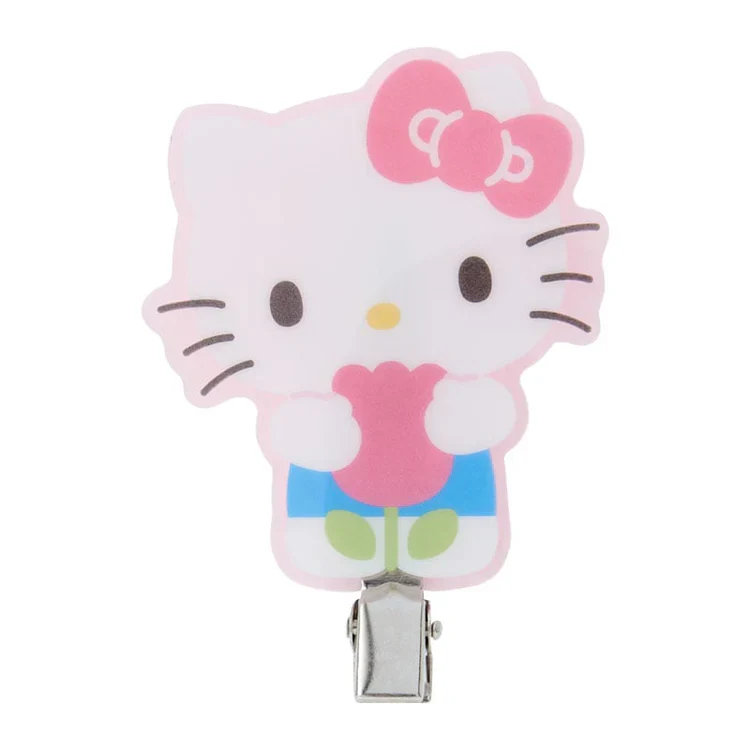 Sanrio Characters Pastel Check Hair Clip - Image 5