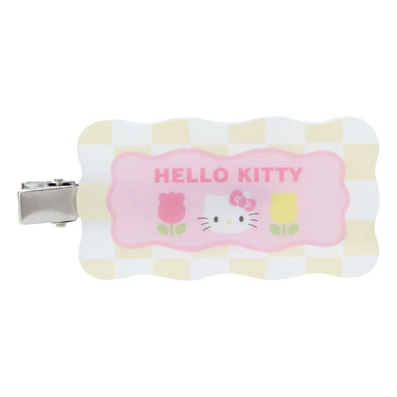 Sanrio Characters Pastel Check Hair Clip - Image 6
