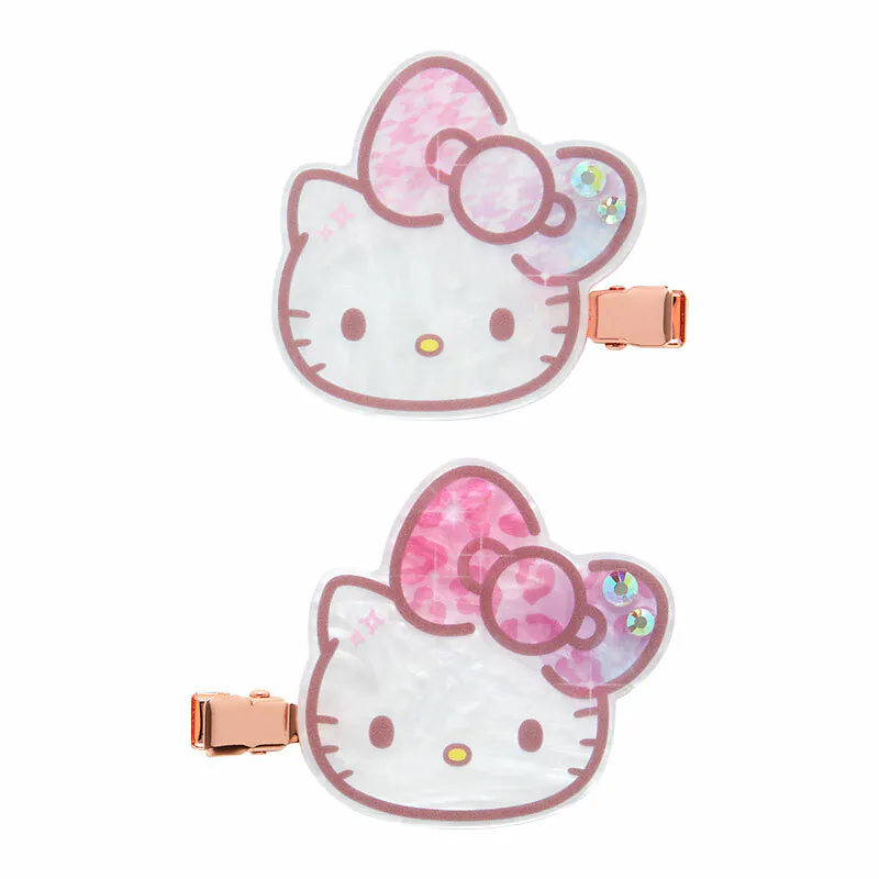 Hello Kitty The Fashionable Ribbons 50th Anniversary Hair Clip Set - Image 2