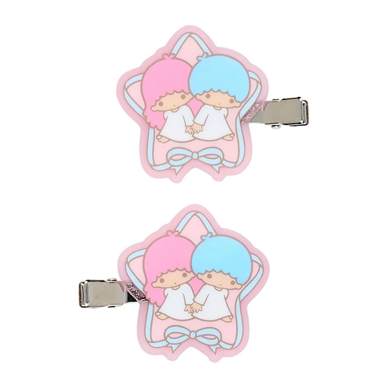 Little Twin Stars Transparent Hair Clip - Image 2