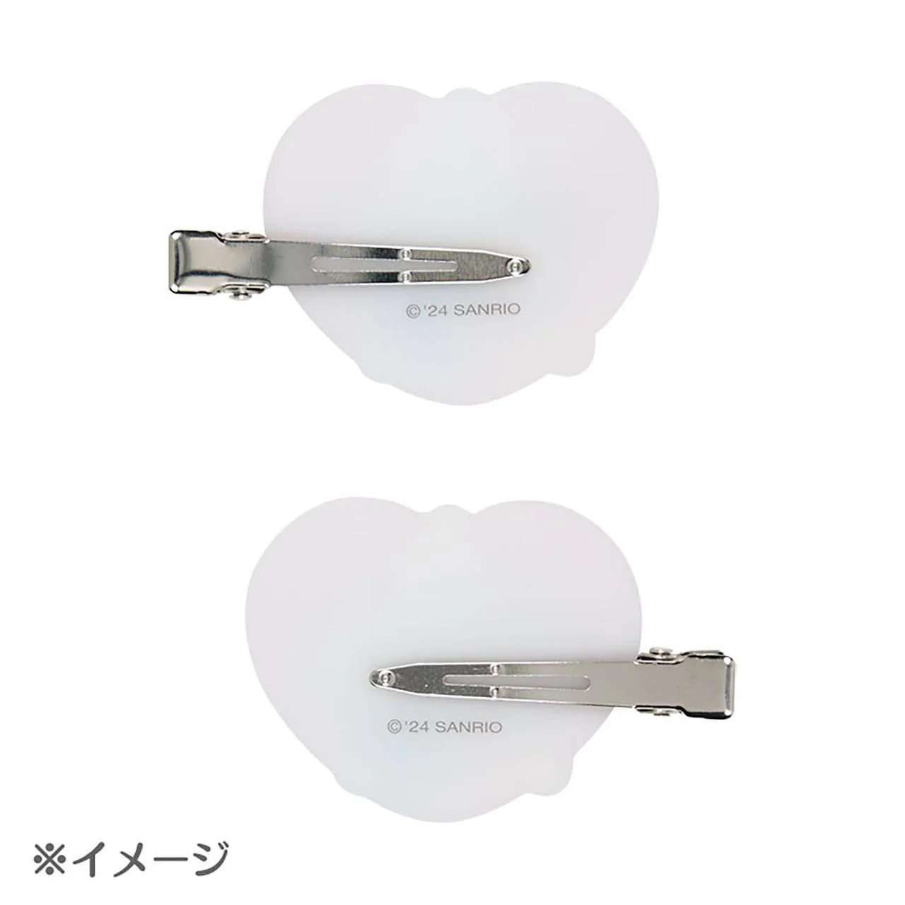 Little Twin Stars Transparent Hair Clip - Image 3