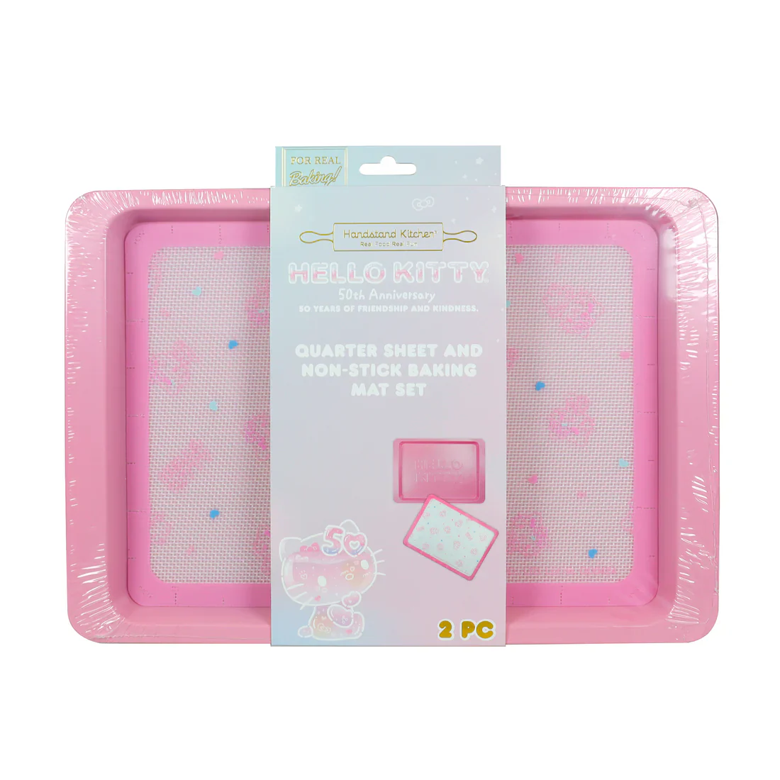Hello Kitty 50th Anniversary Quarter Sheet and Baking Mat Set - Image 3
