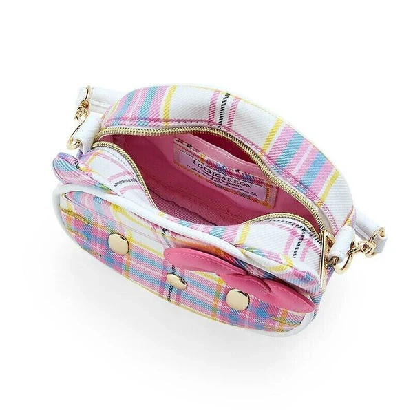 Hello Kitty 50th Anniversary Tartan 2-Way Crossbody Bag - Image 3