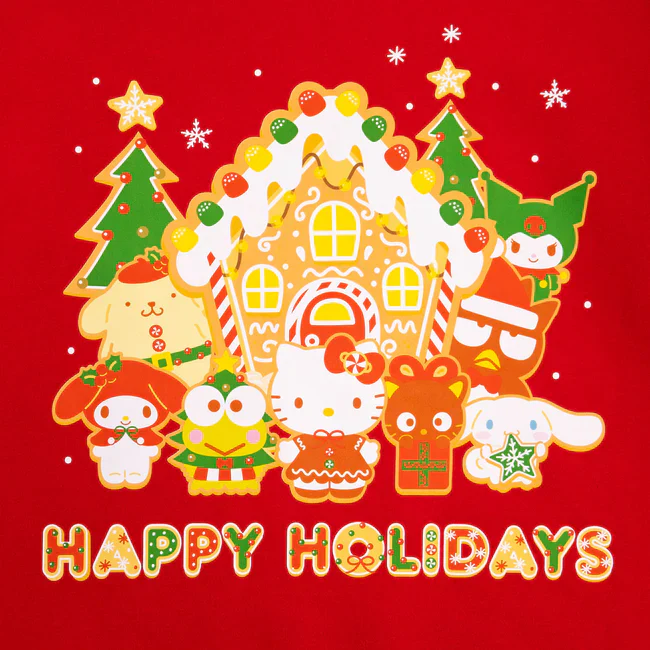 Hello Kitty and Friends Gingerbread JapanLA Holiday Sweater - Image 3