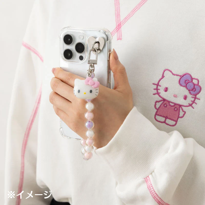 Hello Kitty Beaded Smartphone Charm - Image 5