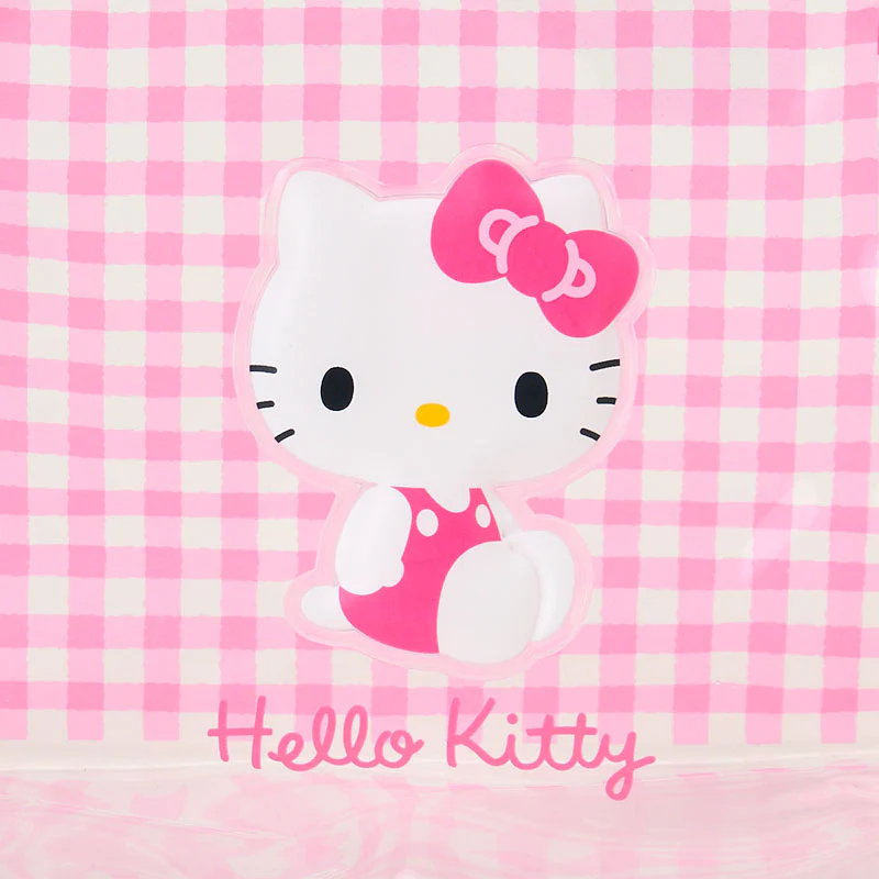 Hello Kitty Gingham PVC Pouch - Image 3