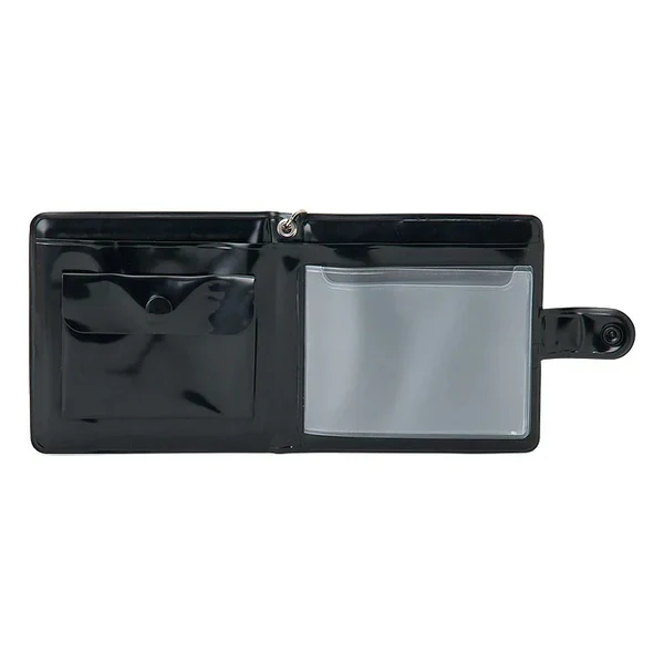 I Love Hello Kitty Black PVC Wallet - Image 2