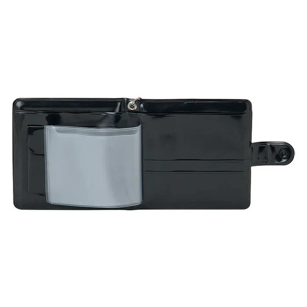 I Love Hello Kitty Black PVC Wallet - Image 3