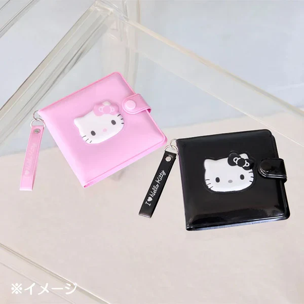 I Love Hello Kitty Black PVC Wallet - Image 5