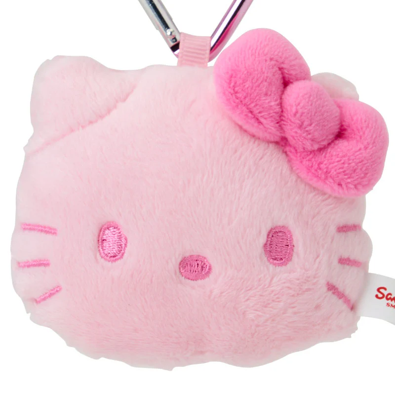 I Love Hello Kitty Pink Monochrome Mascot Plush Keychain - Image 3