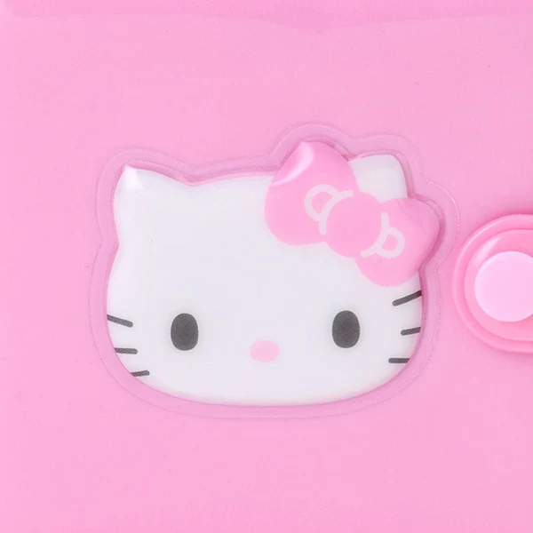 I Love Hello Kitty Pink PVC Wallet - Image 4