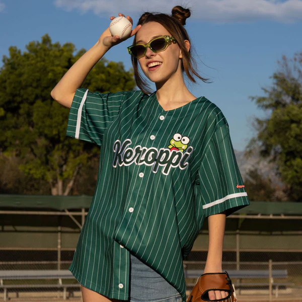 Keroppi x JapanLA Baseball Jersey - Image 3
