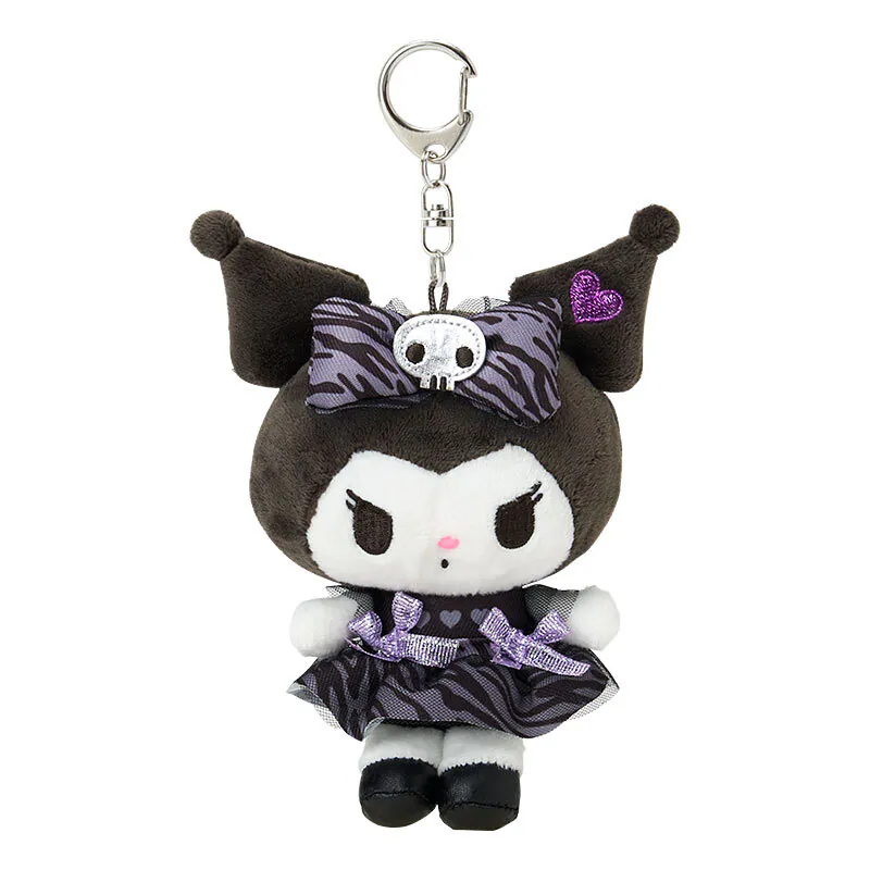 Kuromi Animal Keychain with Mascot