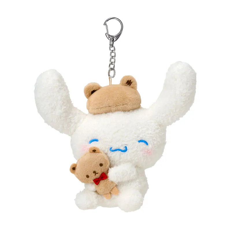 Cinnamoroll Kuma-san Bear Beret Keychain with Mascot