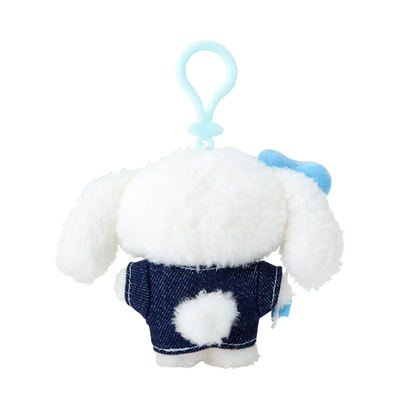 Cinnamoroll Denim Keychain with Mascot - Image 2