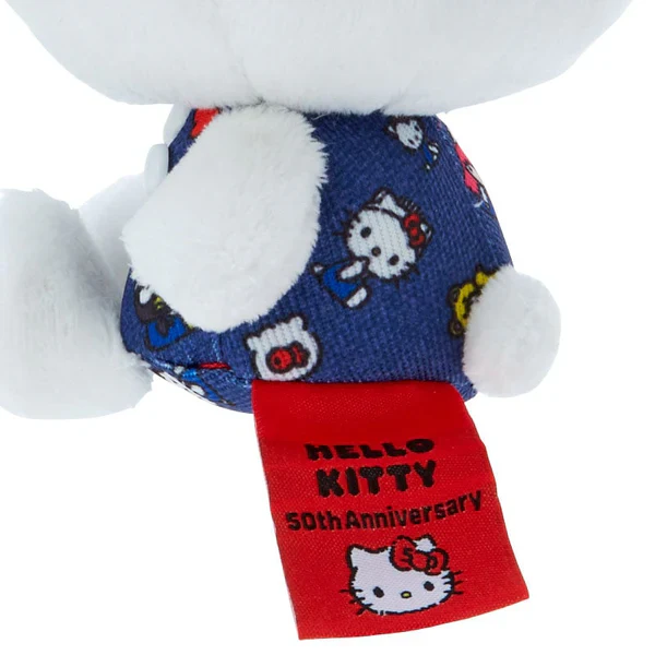 Sanrio Characters 50th Anniversary Hello, Everyone! Mascot Keychain Plush - Image 5