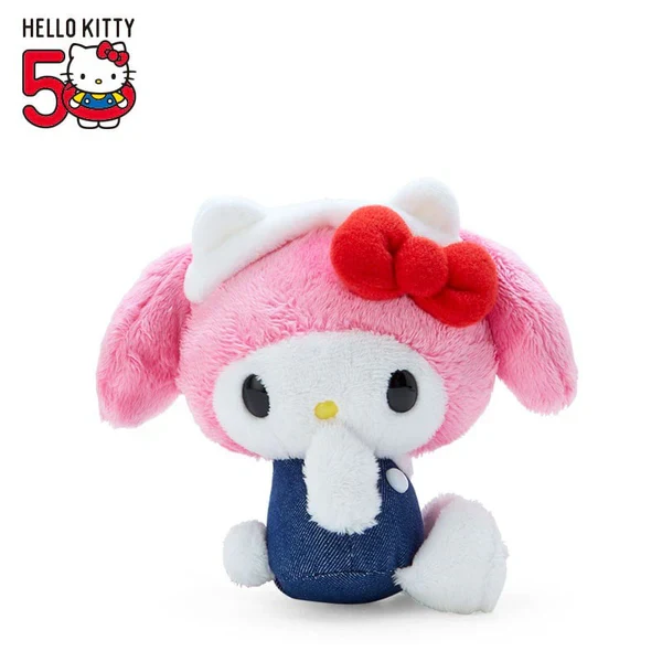 Sanrio Characters 50th Anniversary Hello, Everyone! Mascot Keychain Plush - Image 6