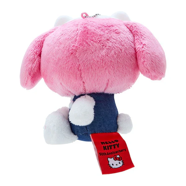 Sanrio Characters 50th Anniversary Hello, Everyone! Mascot Keychain Plush - Image 8
