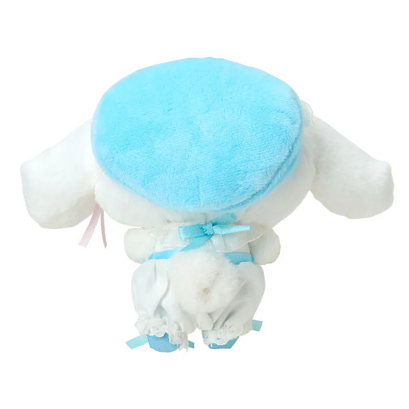 Cinnamoroll Pink Frills & Rose Mascot Plush Keychain - Image 2
