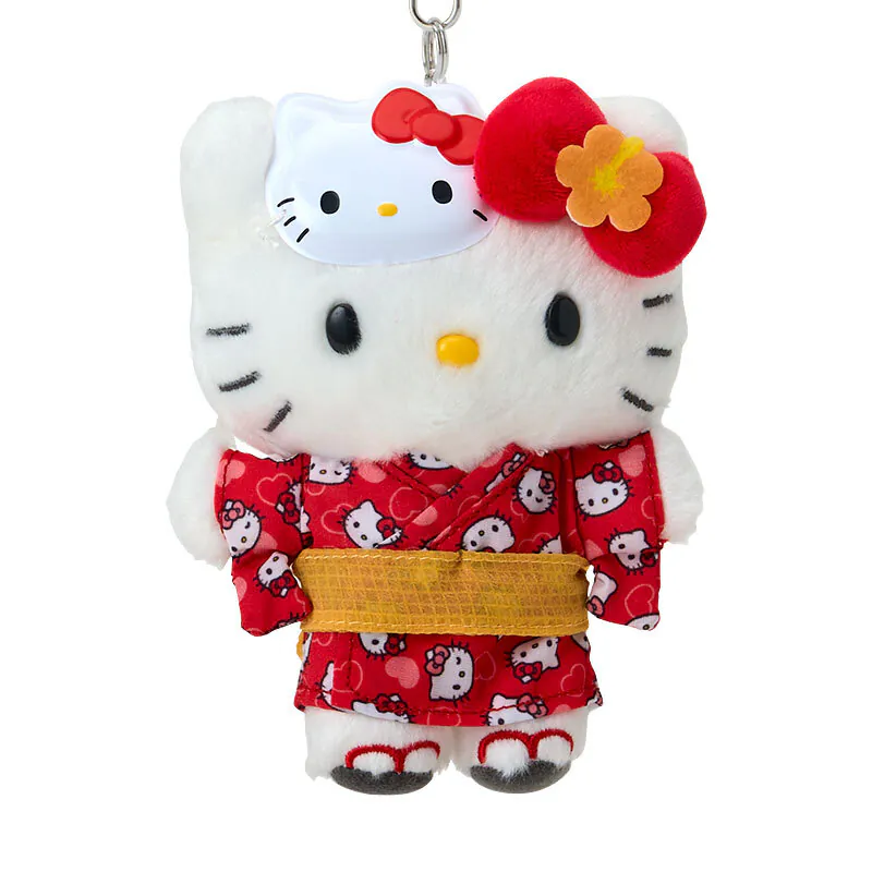 Hello Kitty Festival Plush Mascot Keychain - Image 2
