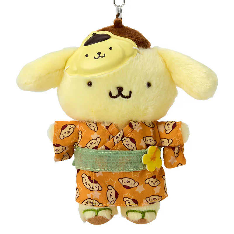 Pompompurin Festival Plush Mascot Keychain - Image 2