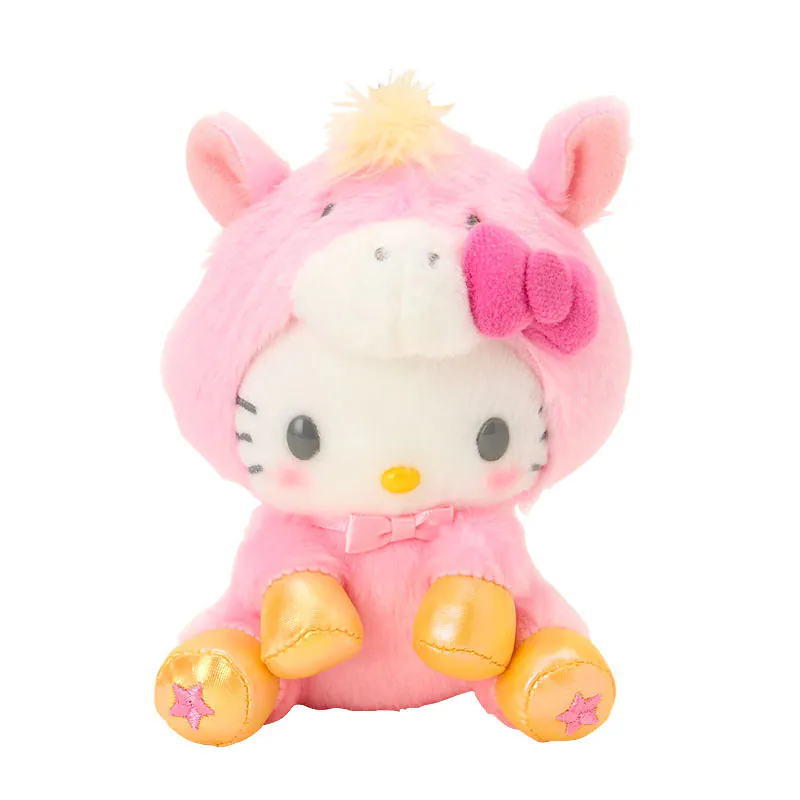 Hello Kitty Horse Keychain with Mascot - Image 2