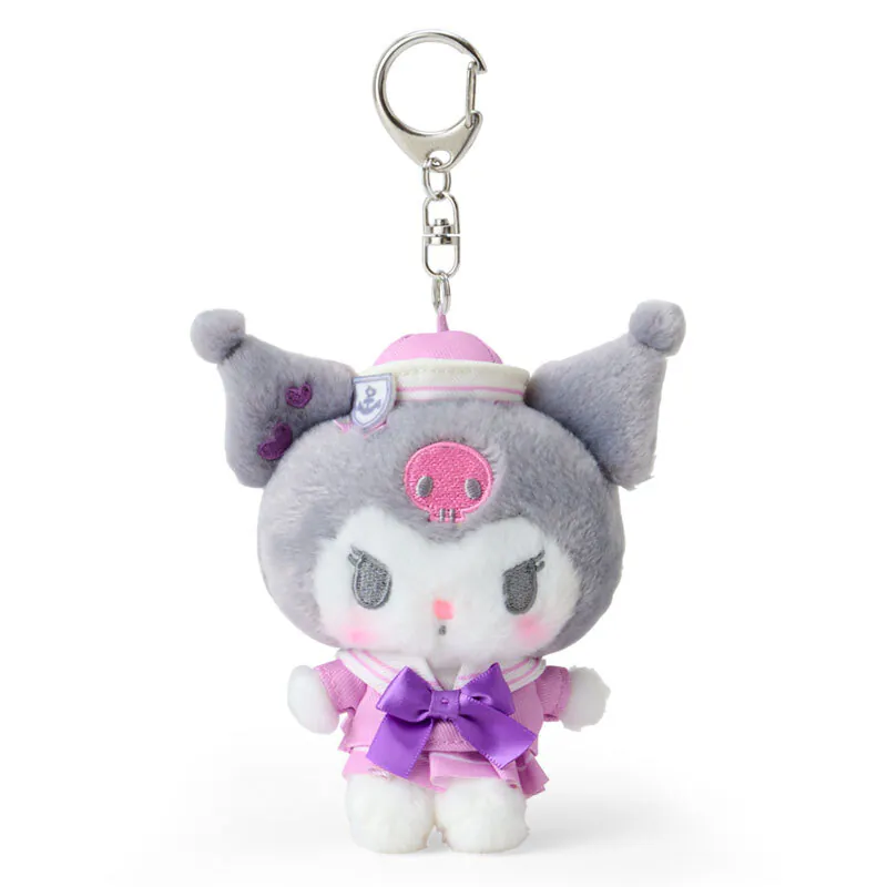 Kuromi Marine Plush Mascot Keychain