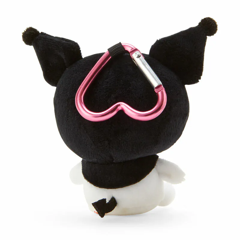 Kuromi Plush Mascot All My Heart Keychain - Image 3