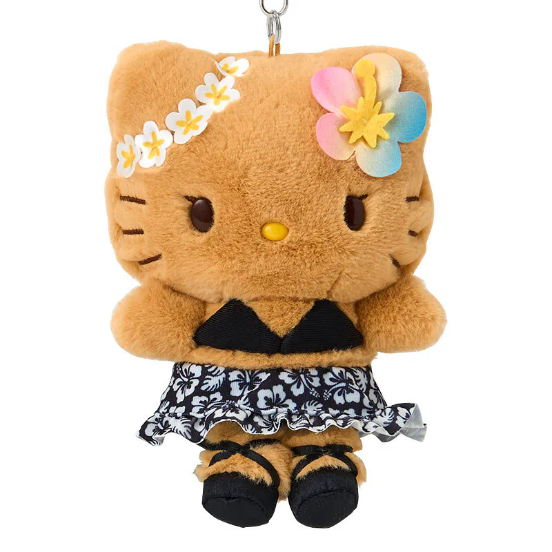 Hello Kitty Black Suntan Keychain with Mascot - Image 2