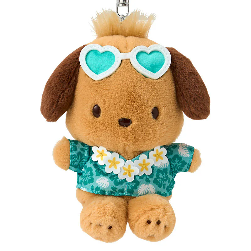 Pochacco Suntan Keychain with Mascot - Image 2