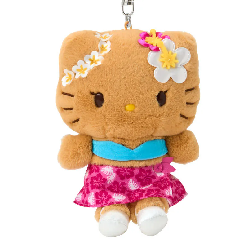 Hello Kitty Pink Suntan Keychain with Mascot - Image 2