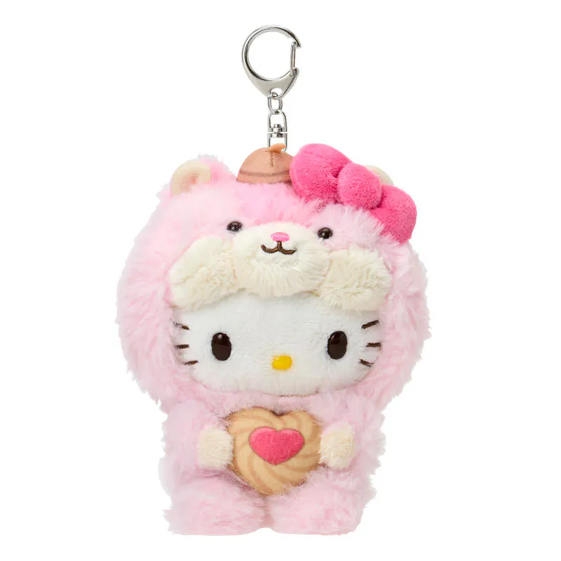Hello Kitty Squirrel Keychain with Mascot