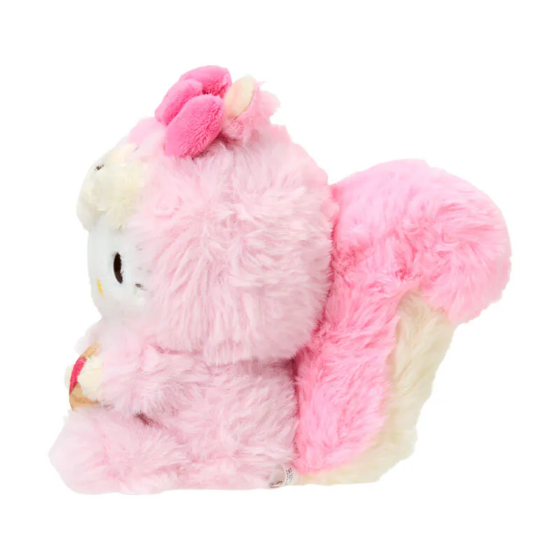 Hello Kitty Squirrel Keychain with Mascot - Image 3