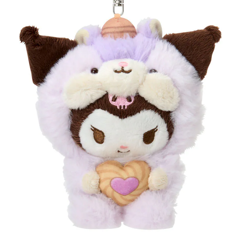 Kuromi Squirrel Keychain with Mascot - Image 2