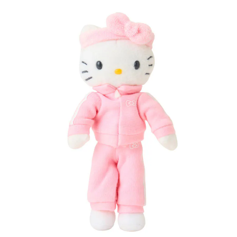 Hello Kitty Sanrio Closet Collection Tracksuit Keychain with Mascot - Image 2
