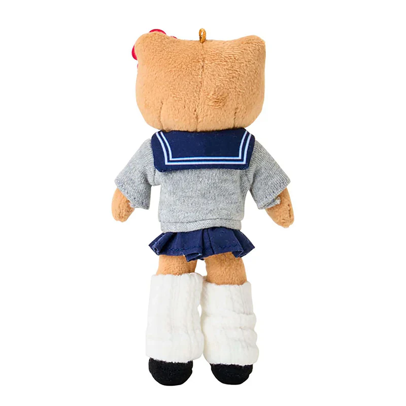 Hello Kitty Sanrio Closet Collection Keychain with Mascot (Uniform Style 2) - Image 2