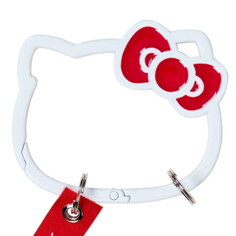 I Love Hello Kitty Red Carabiner Keyring - Image 3