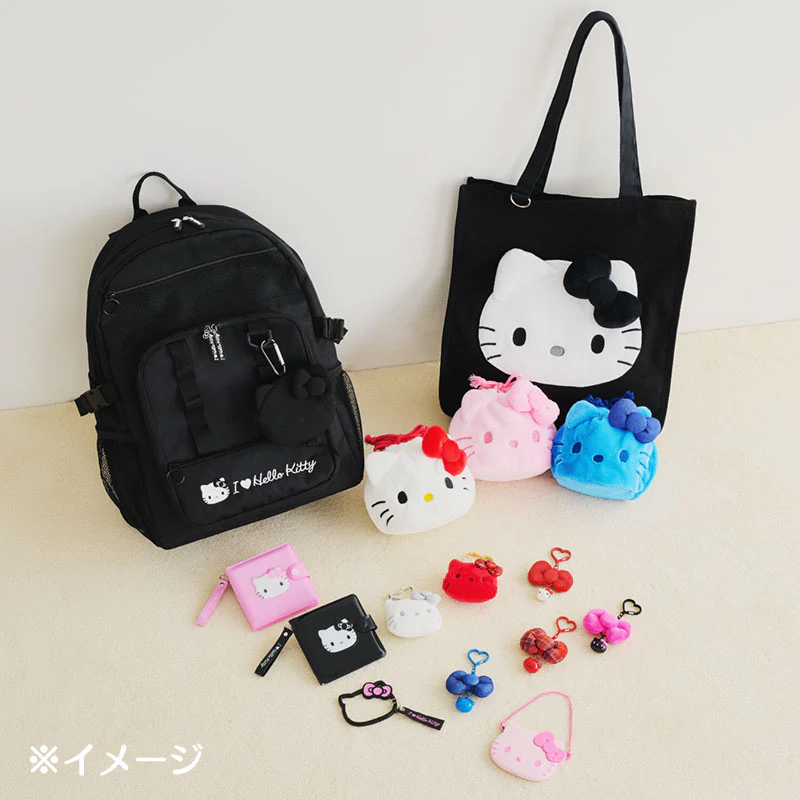 I Love Hello Kitty Black 16.5" Backpack - Image 2
