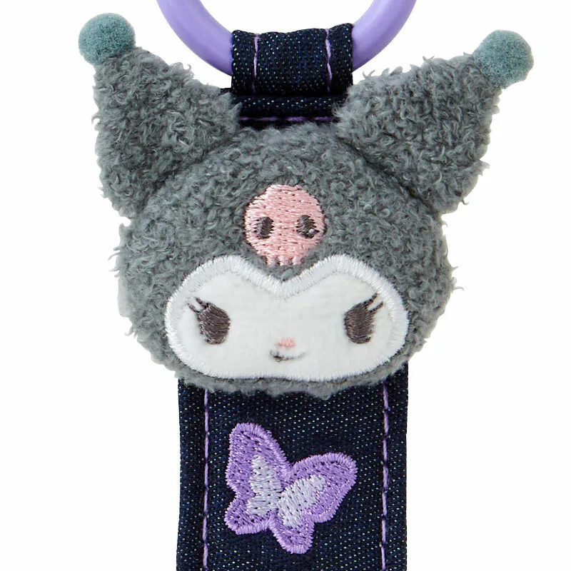 Kuromi Denim Keychain - Image 3