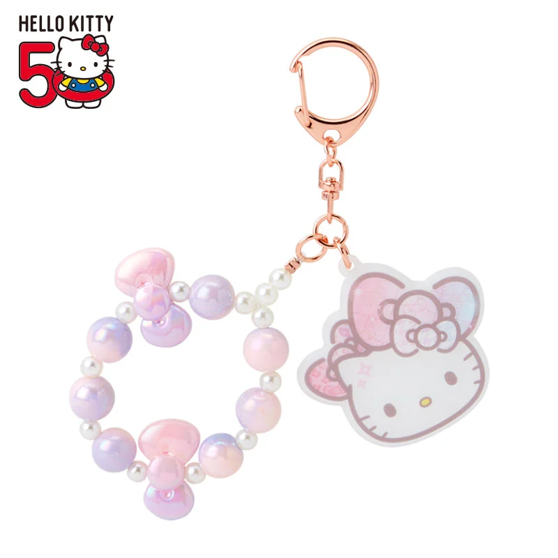 Hello Kitty The Fashionable Ribbons 50th Anniversary Keychain