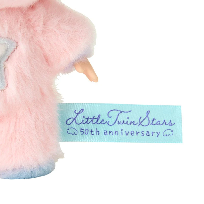 Little Twin Stars 50th Anniversary Lala Keyring with Mascot - Image 4